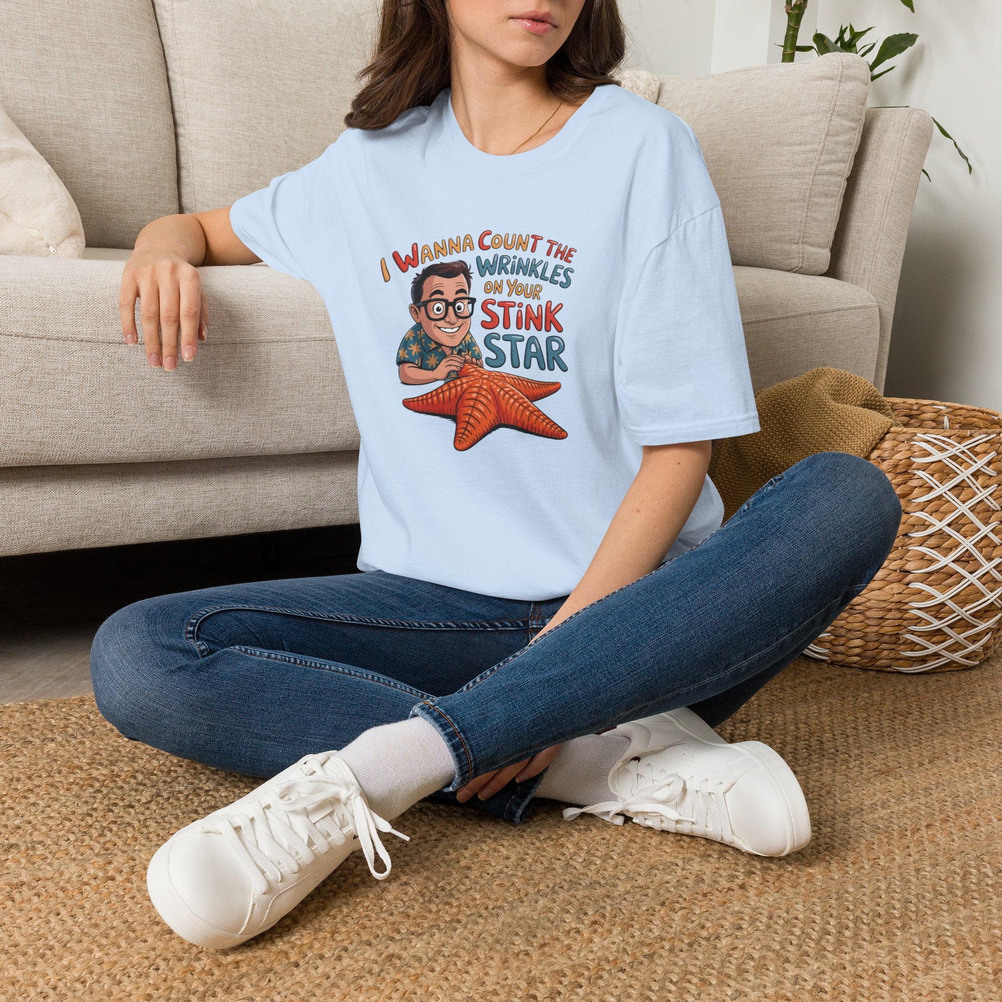 I Wanna Count the Wrinkles on Your Stink Star T-Shirt