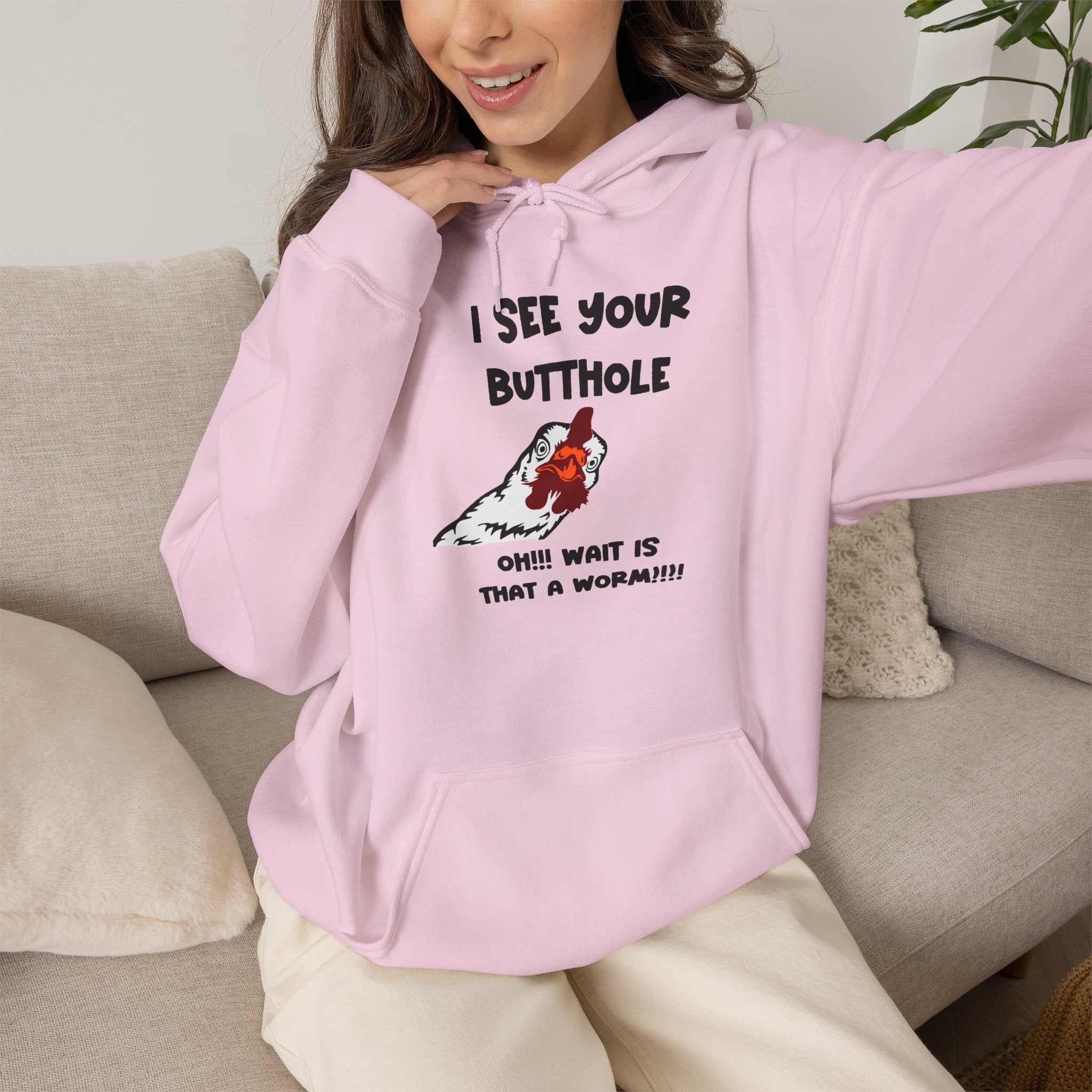 I See Your Butthole Hoodie