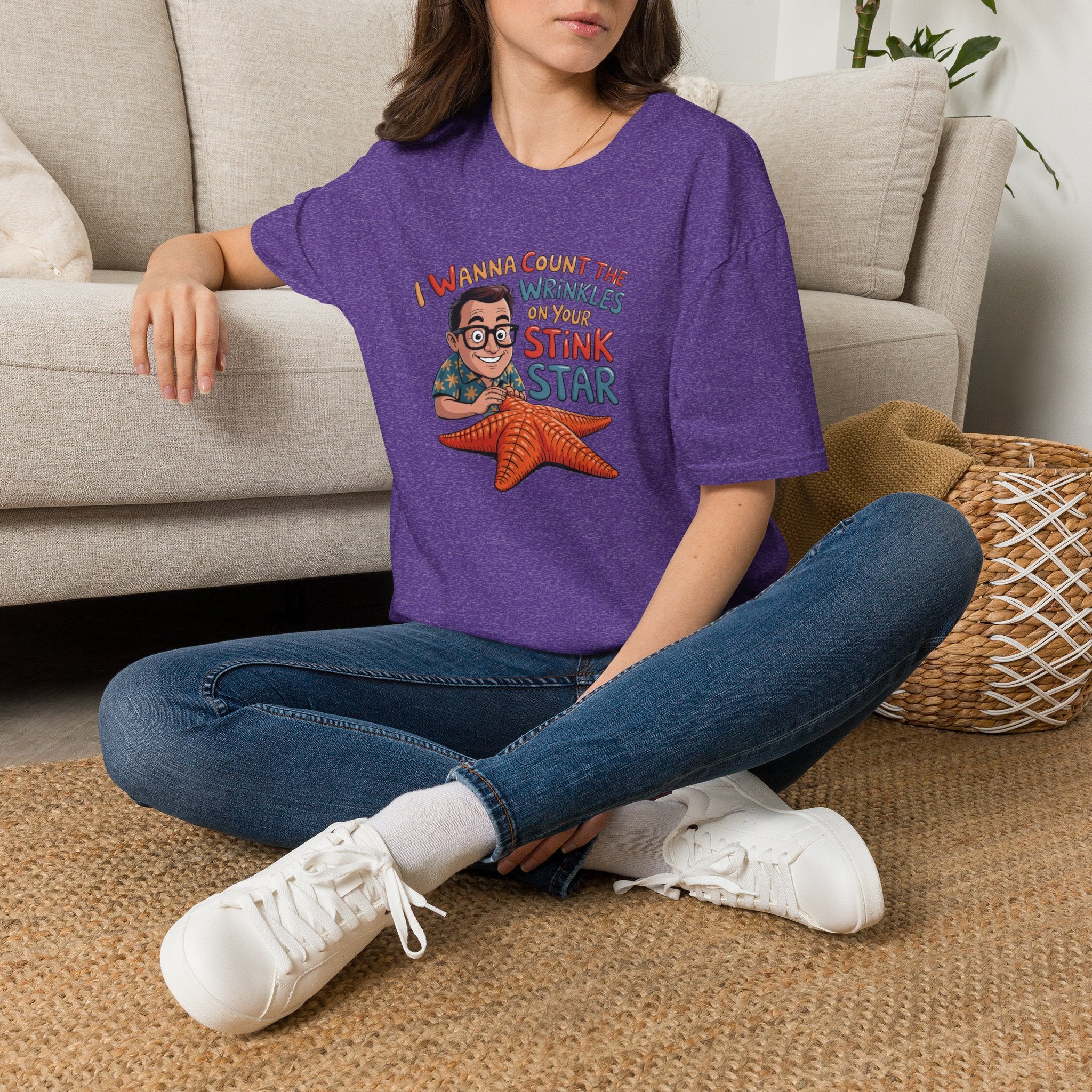 I Wanna Count the Wrinkles on Your Stink Star T-Shirt
