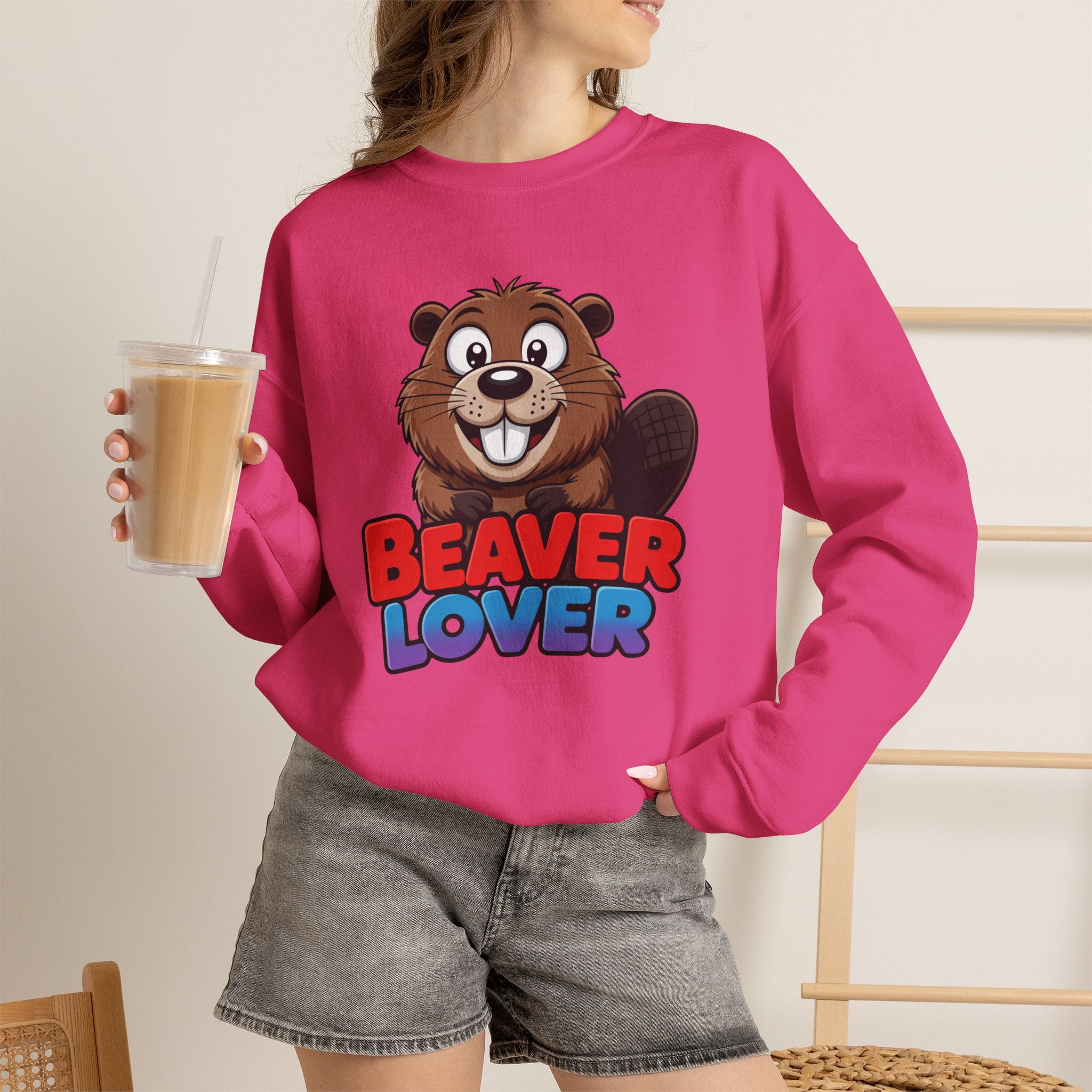 Beaver Lover Crewneck Sweatshirt