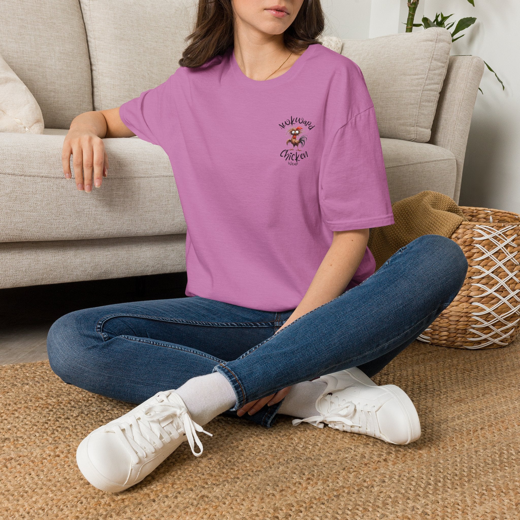 Awkward Chicken Wear T-Shirt