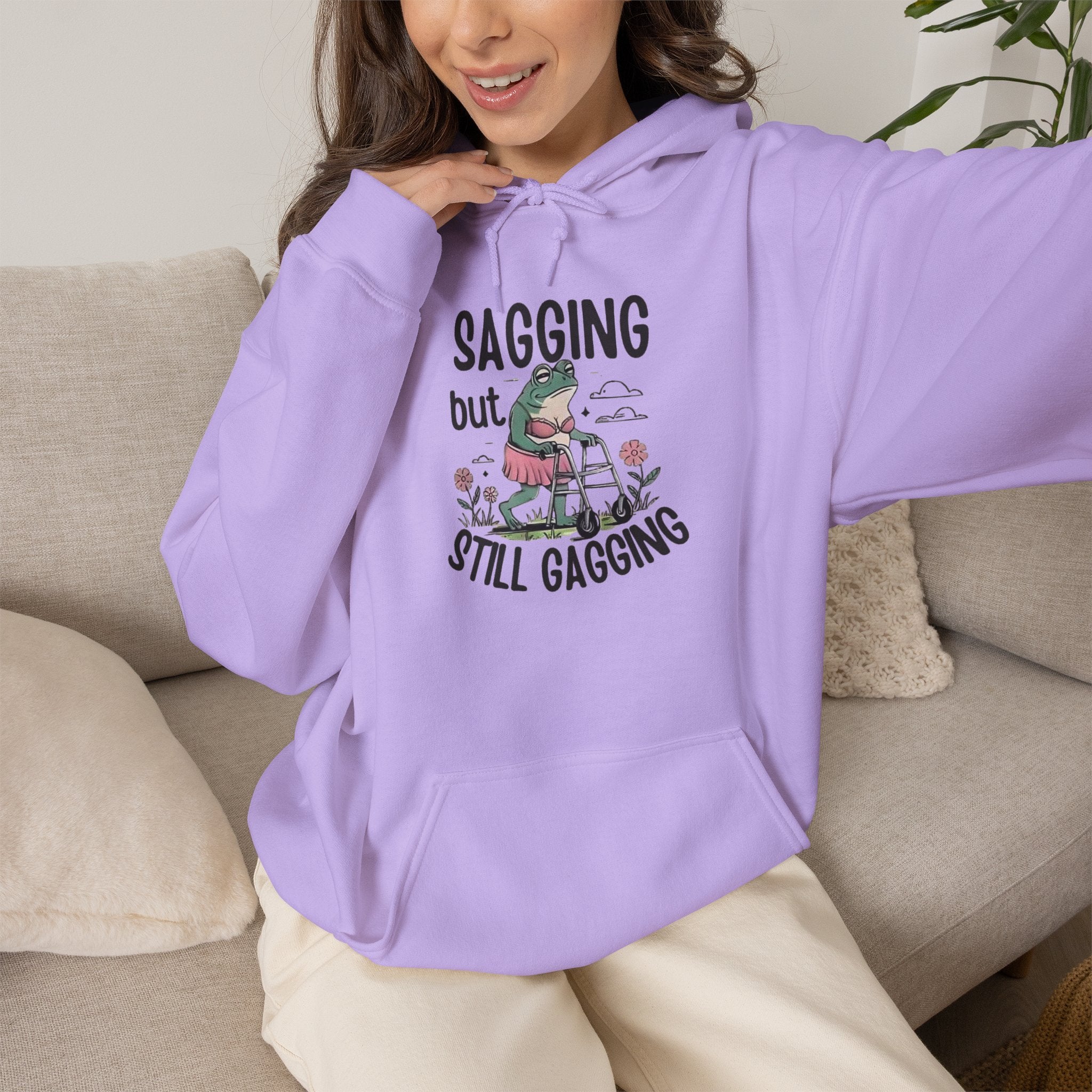 Sagging but Still Gagging Hoodie