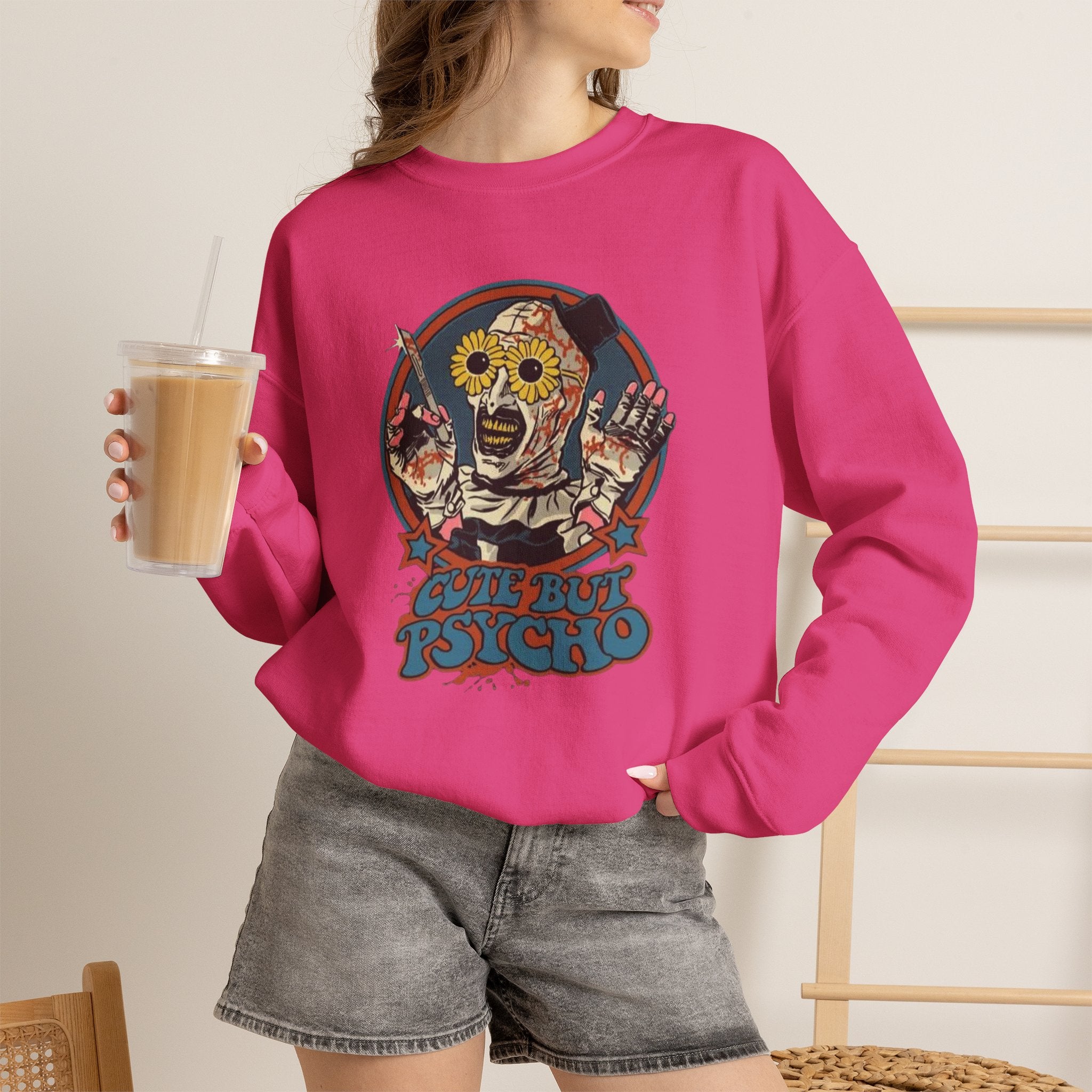 Cute But Psycho Crewneck Sweatshirt