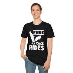 Free Cock Rides T-Shirt