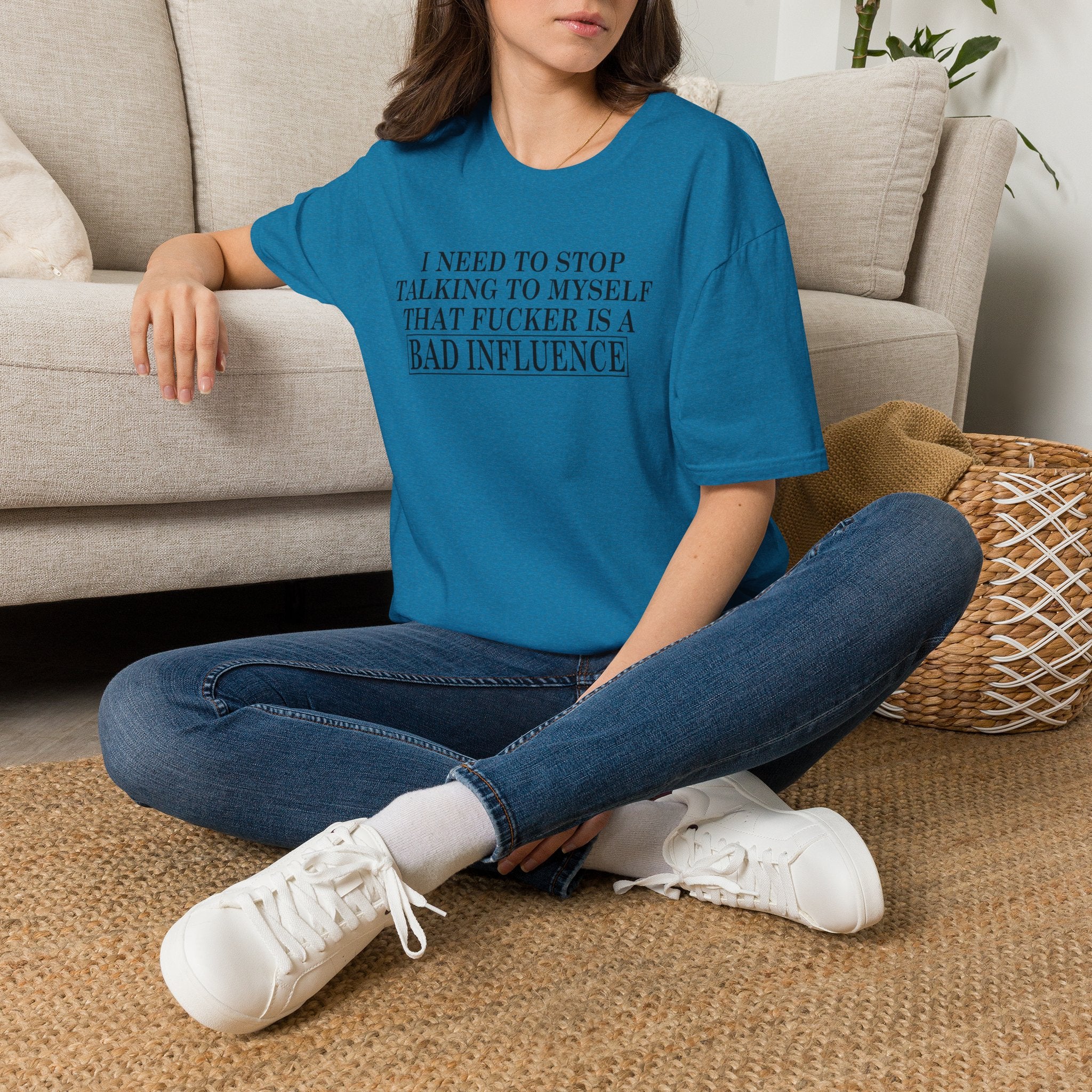 Bad Influence Quote T‑Shirt