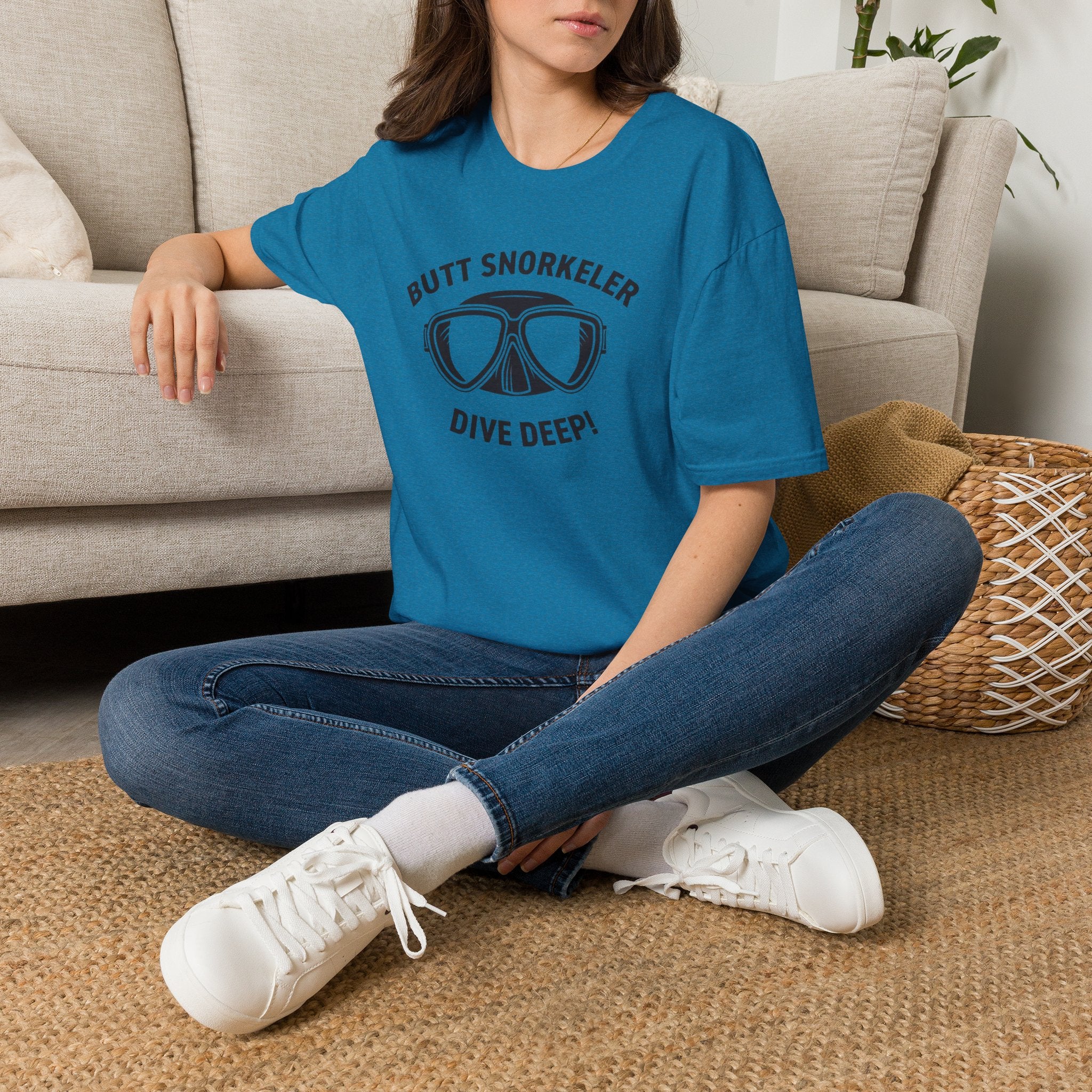 Butt Snorkeler Dive Deep T-Shirt