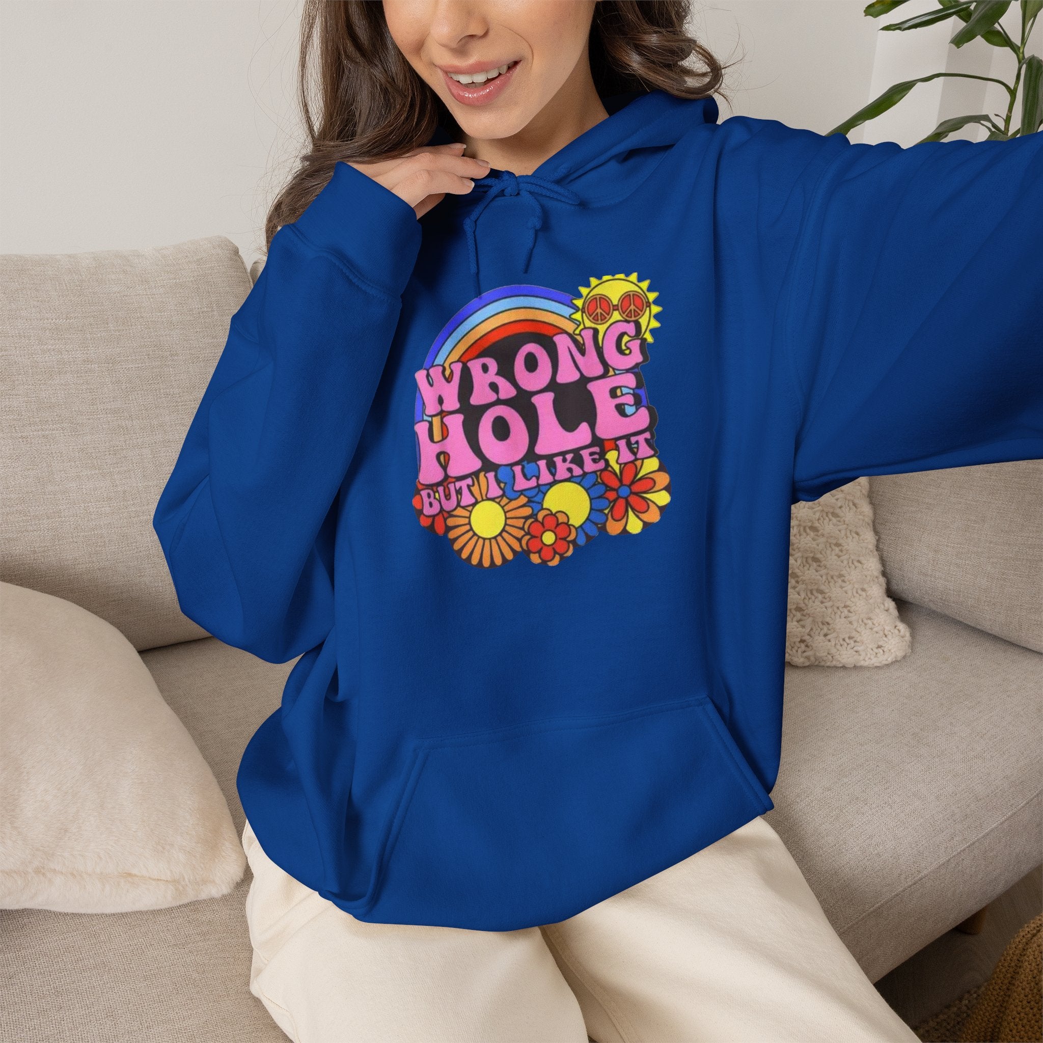 Wrong Hole But I Like It Hoodie