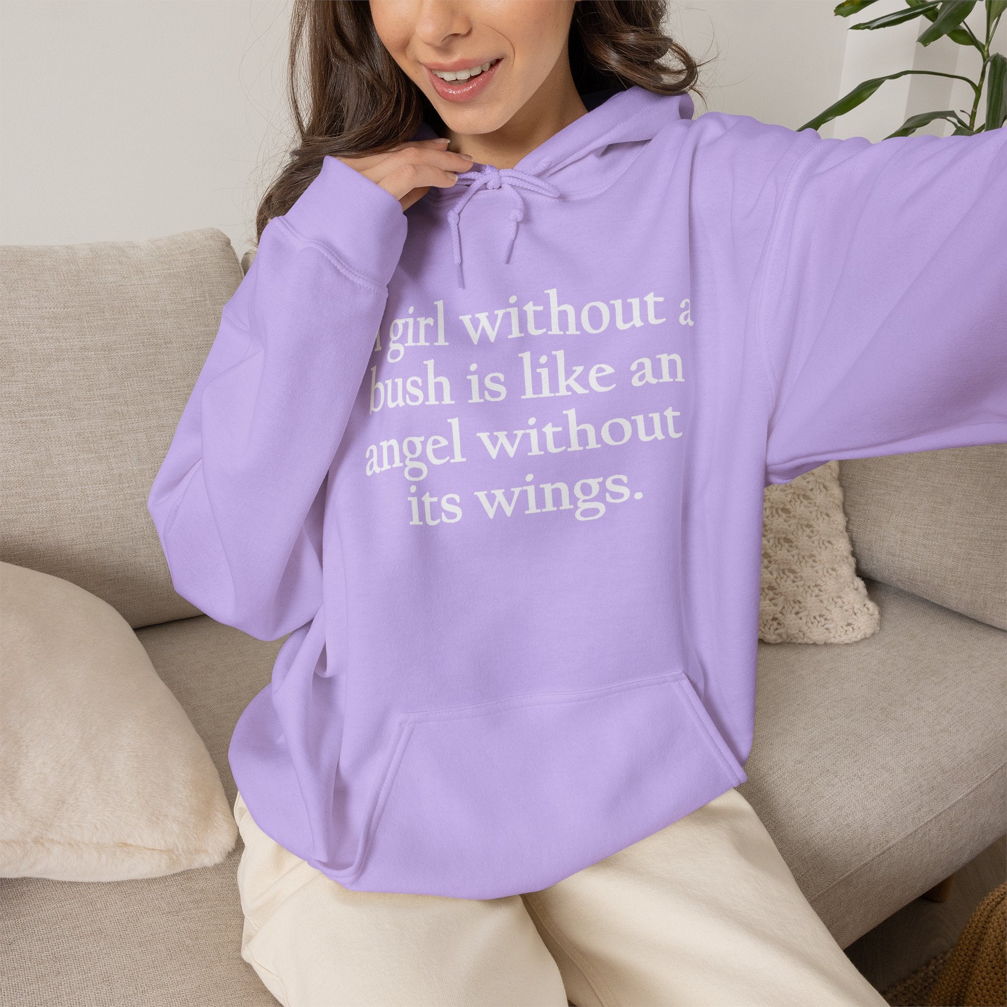 A Girl Without a Bush Hoodie