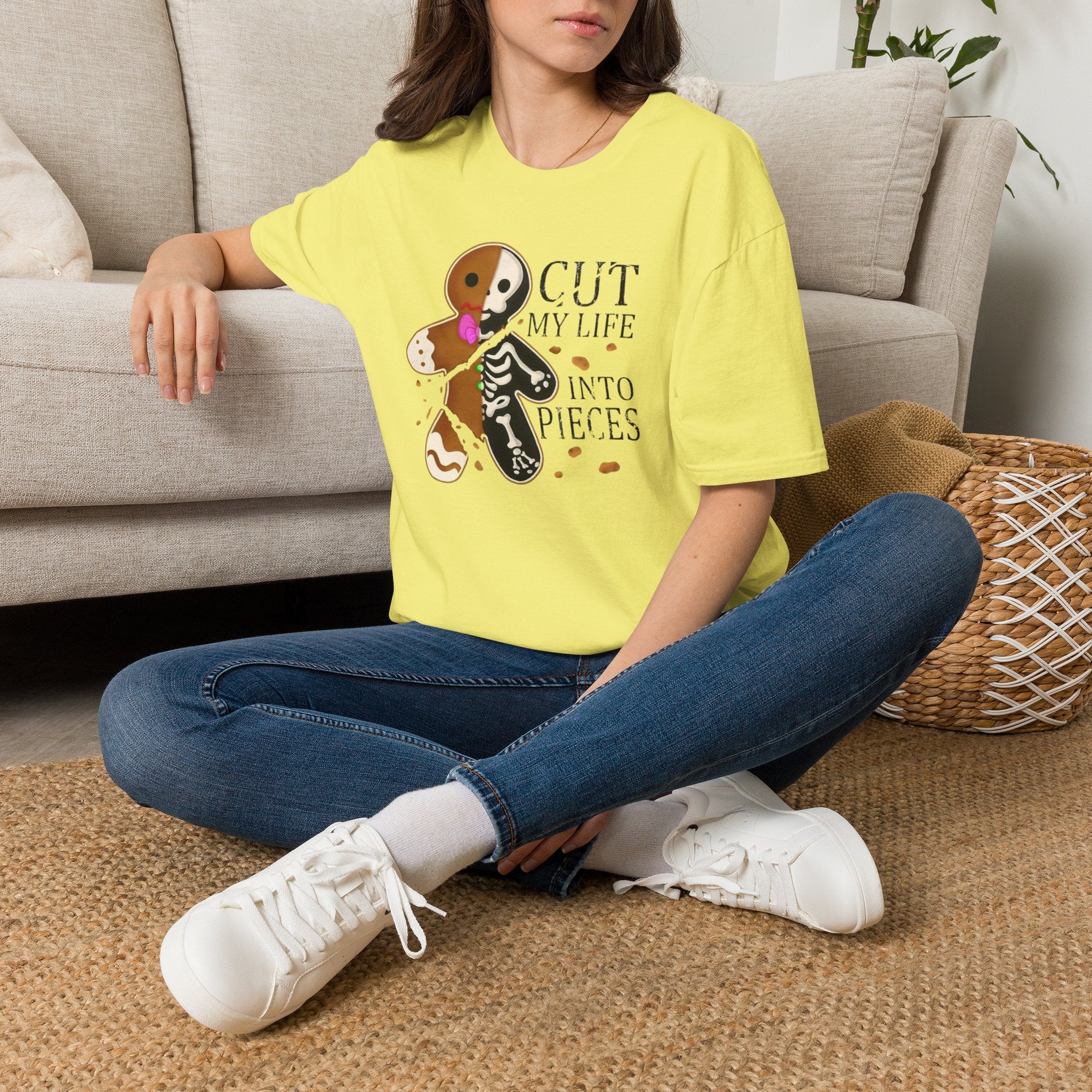 Cut My Life Into Pieces Gingerbread T-Shirt