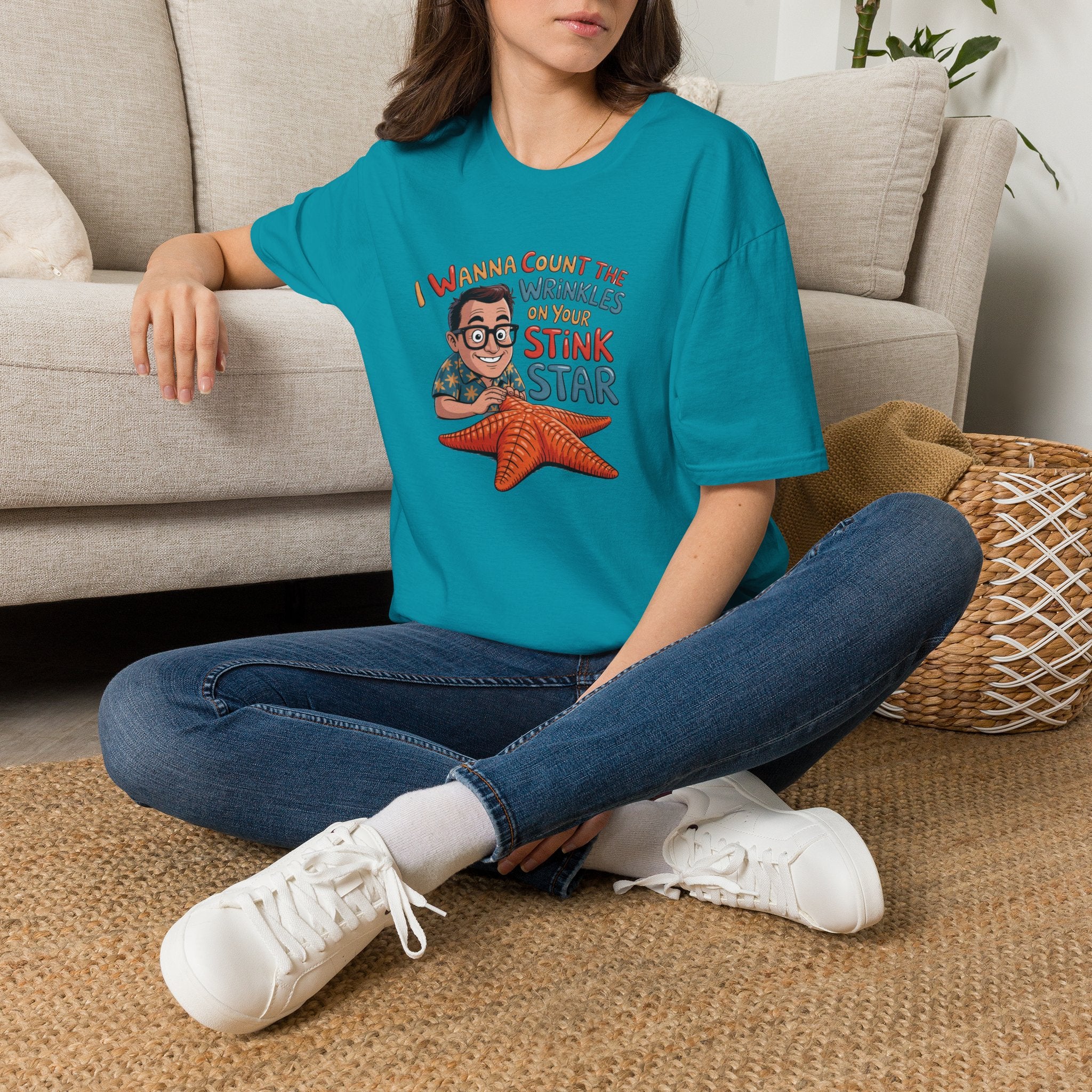 I Wanna Count the Wrinkles on Your Stink Star T-Shirt