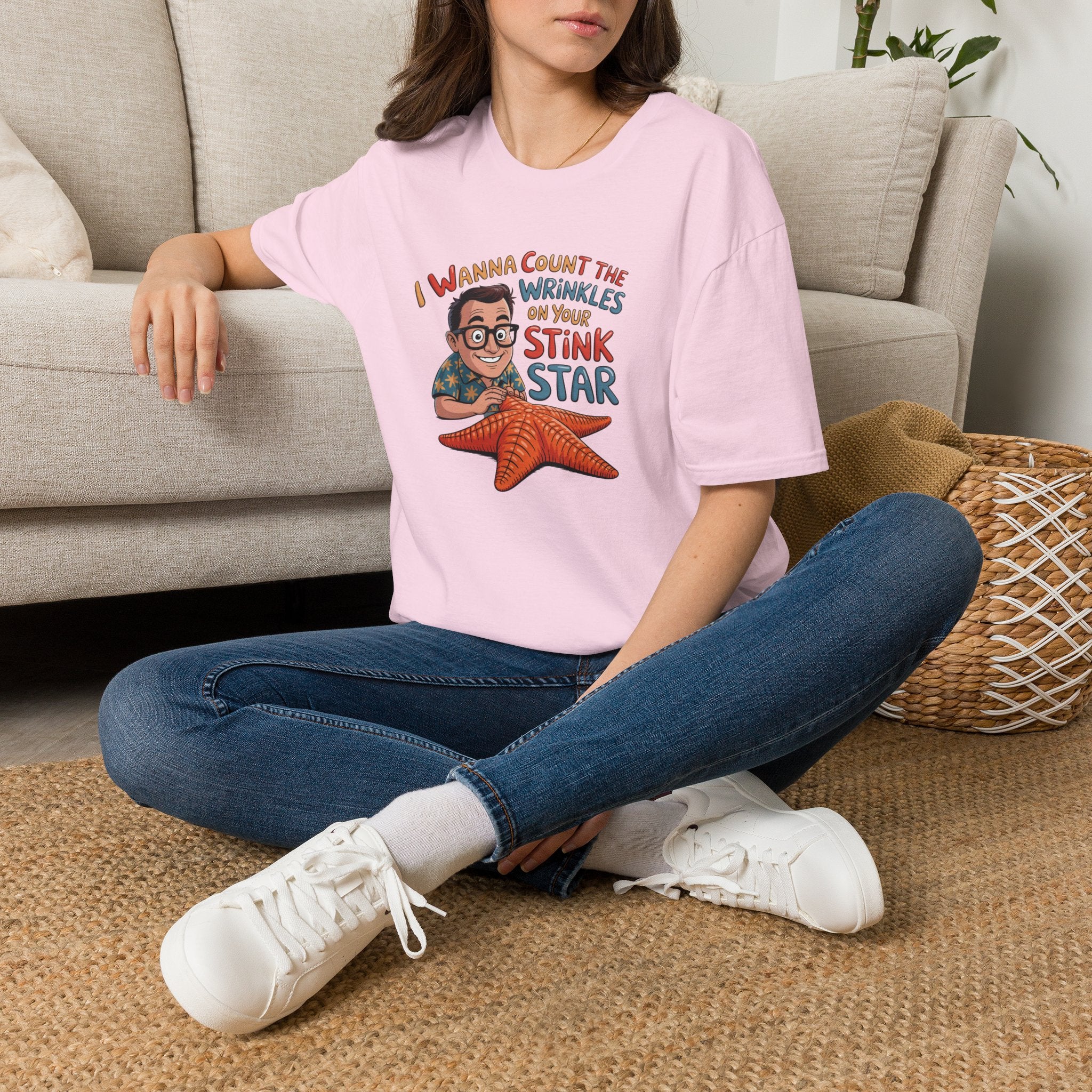 I Wanna Count the Wrinkles on Your Stink Star T-Shirt