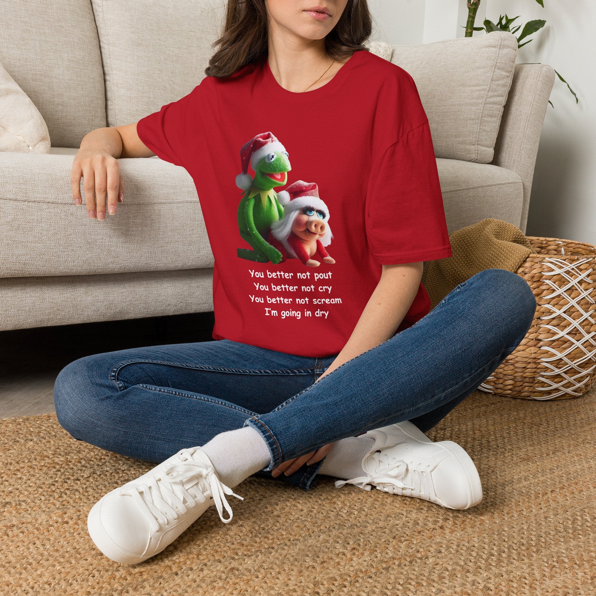 You Better Not Pout, You Better Not Cry Hoodie – I’m Going In Dry Christmas Hoodie