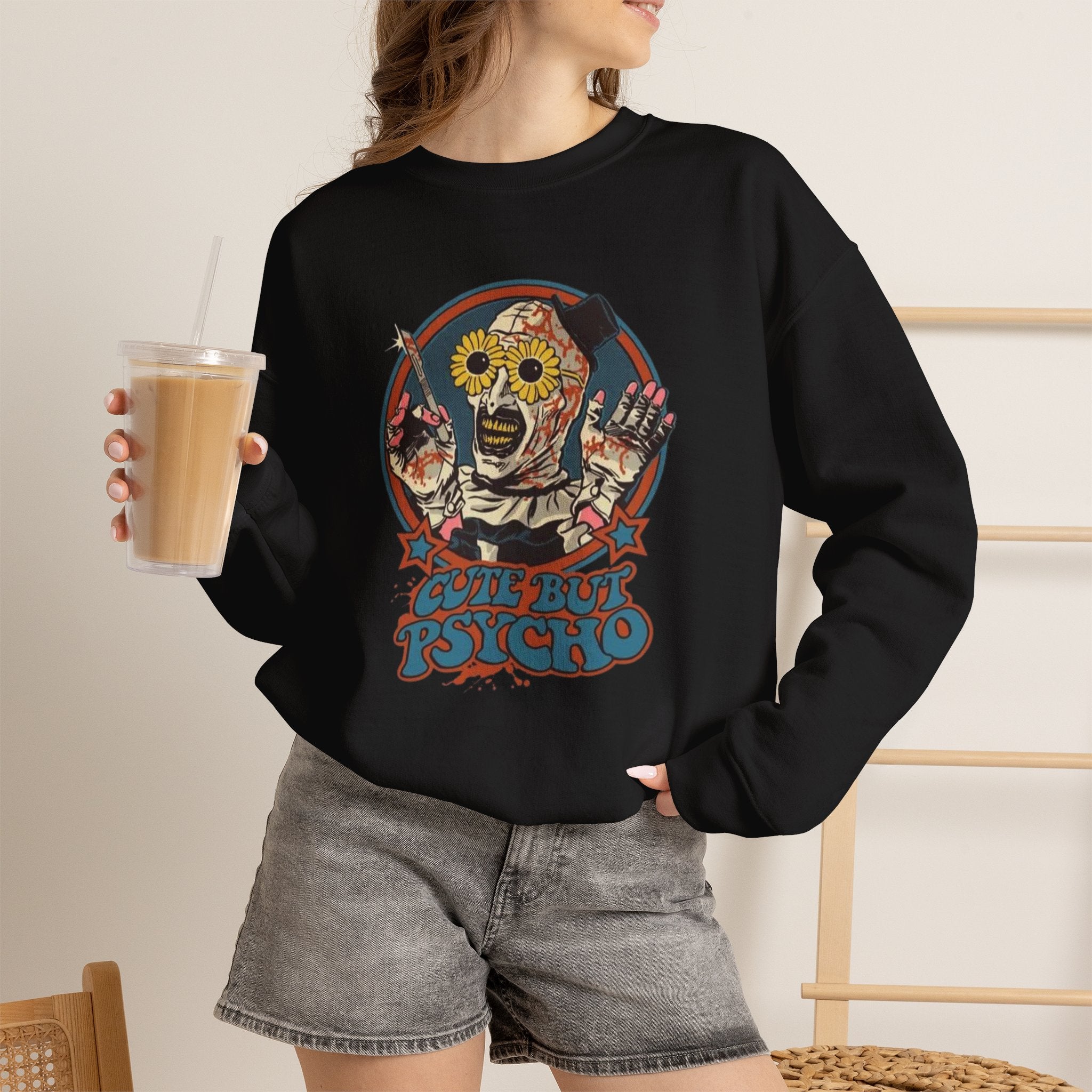 Cute But Psycho Crewneck Sweatshirt