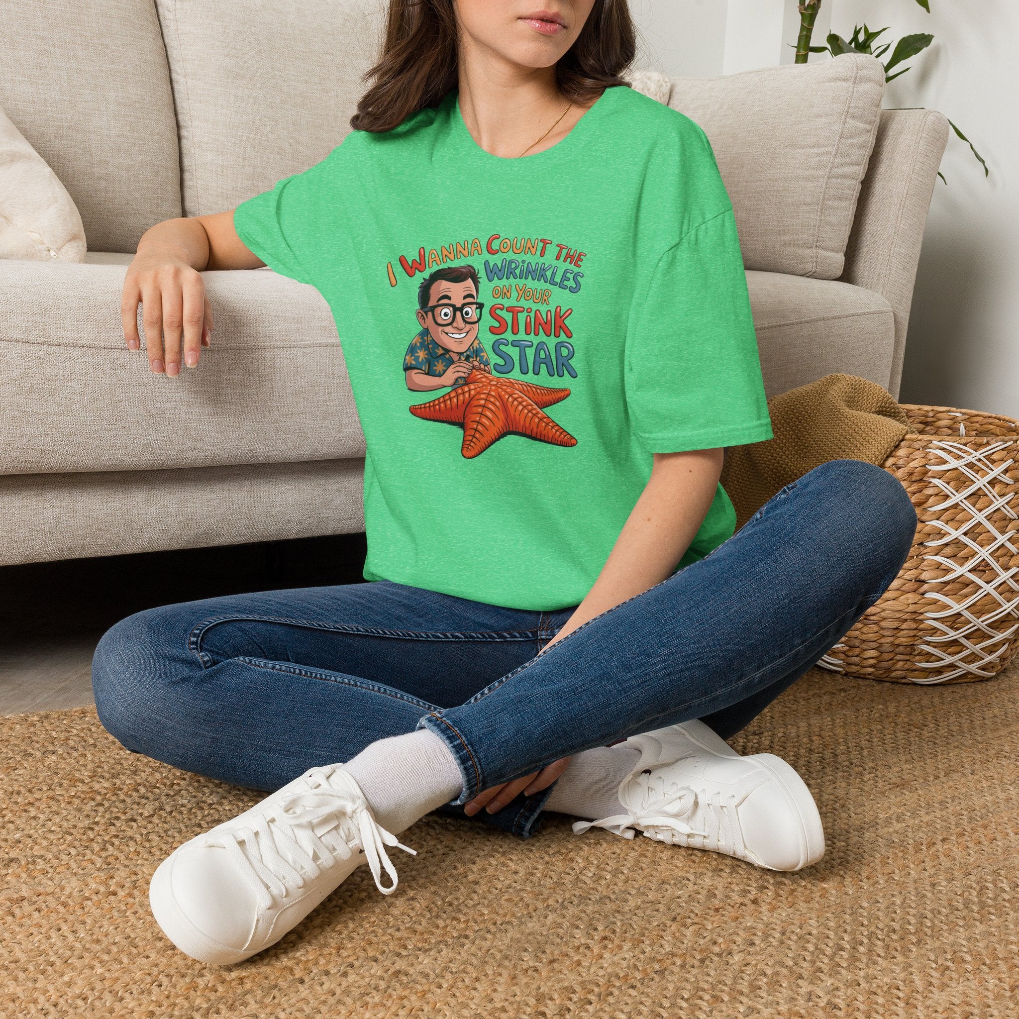 I Wanna Count the Wrinkles on Your Stink Star T-Shirt