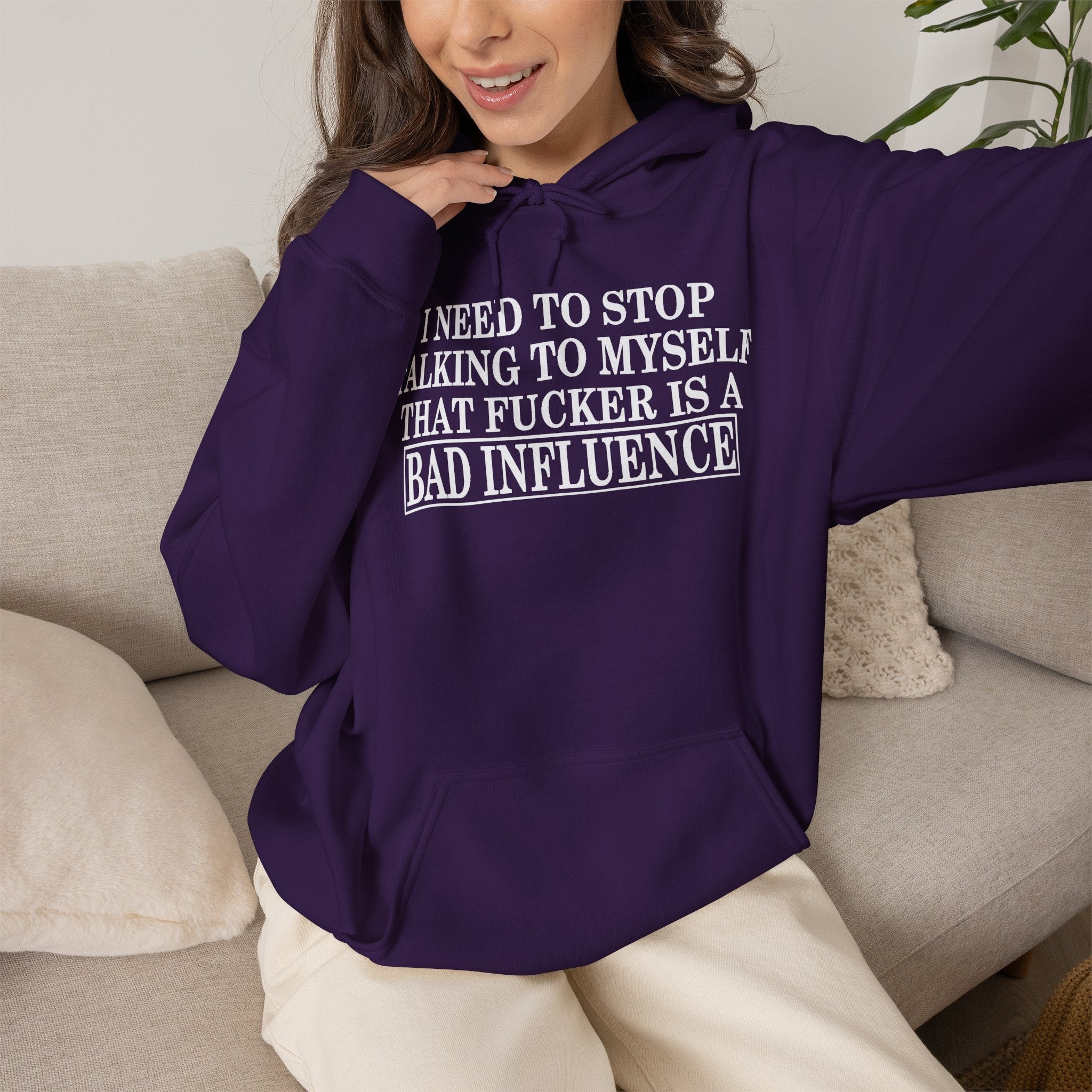I Need to Stop Talking to Myself Hoodie