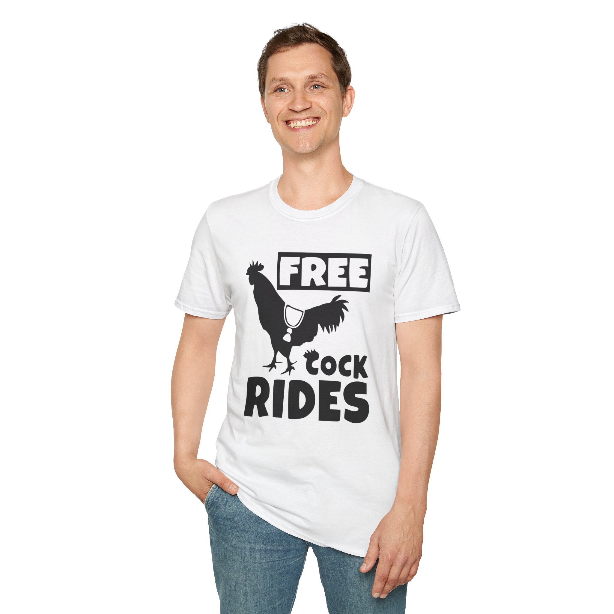 Free Cock Rides T-Shirt