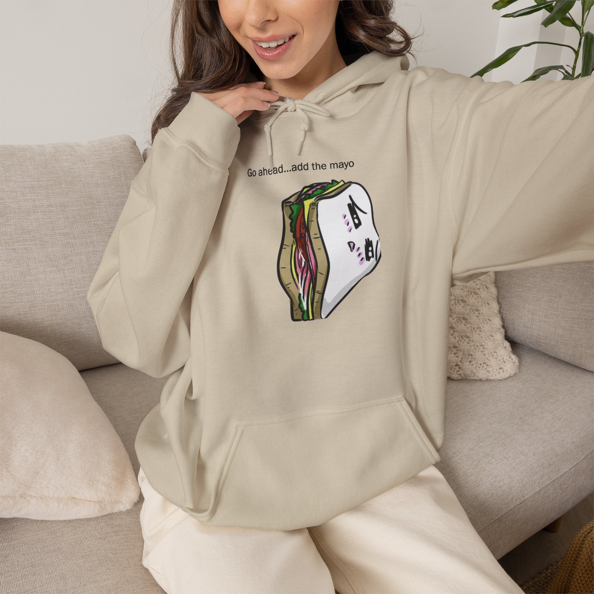 Go Ahead Add the Mayo Hoodie