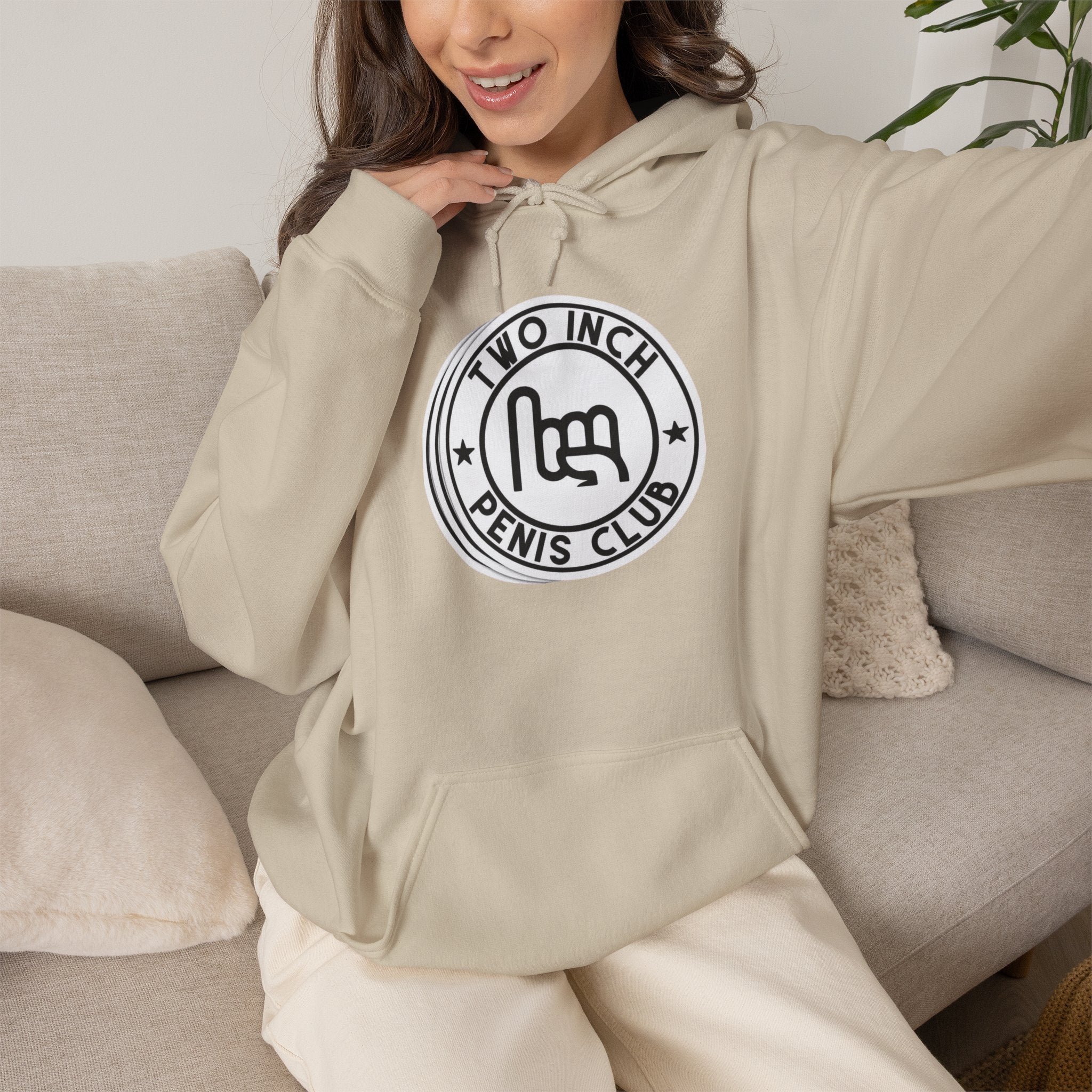 Two Inch Penis Club Hoodie