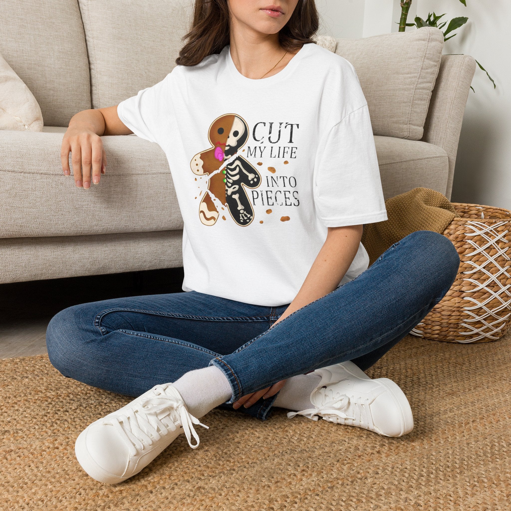 Cut My Life Into Pieces Gingerbread T-Shirt
