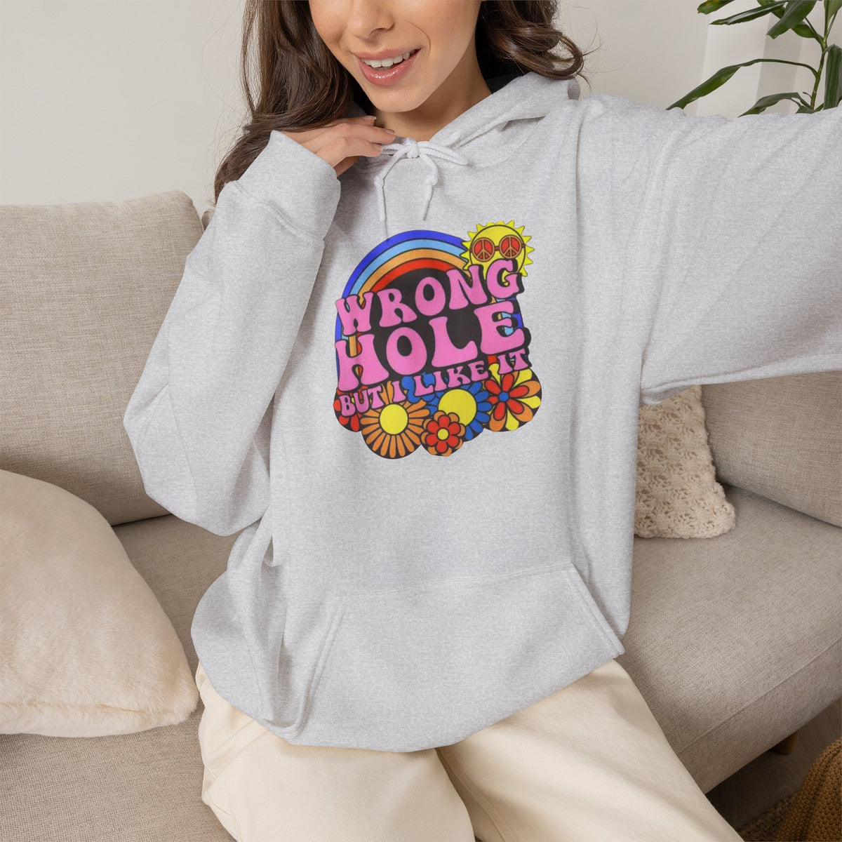 Wrong Hole But I Like It Hoodie