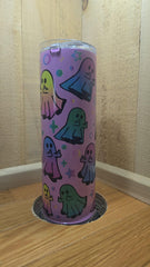 Middle Finger Ghost Funny Tumbler