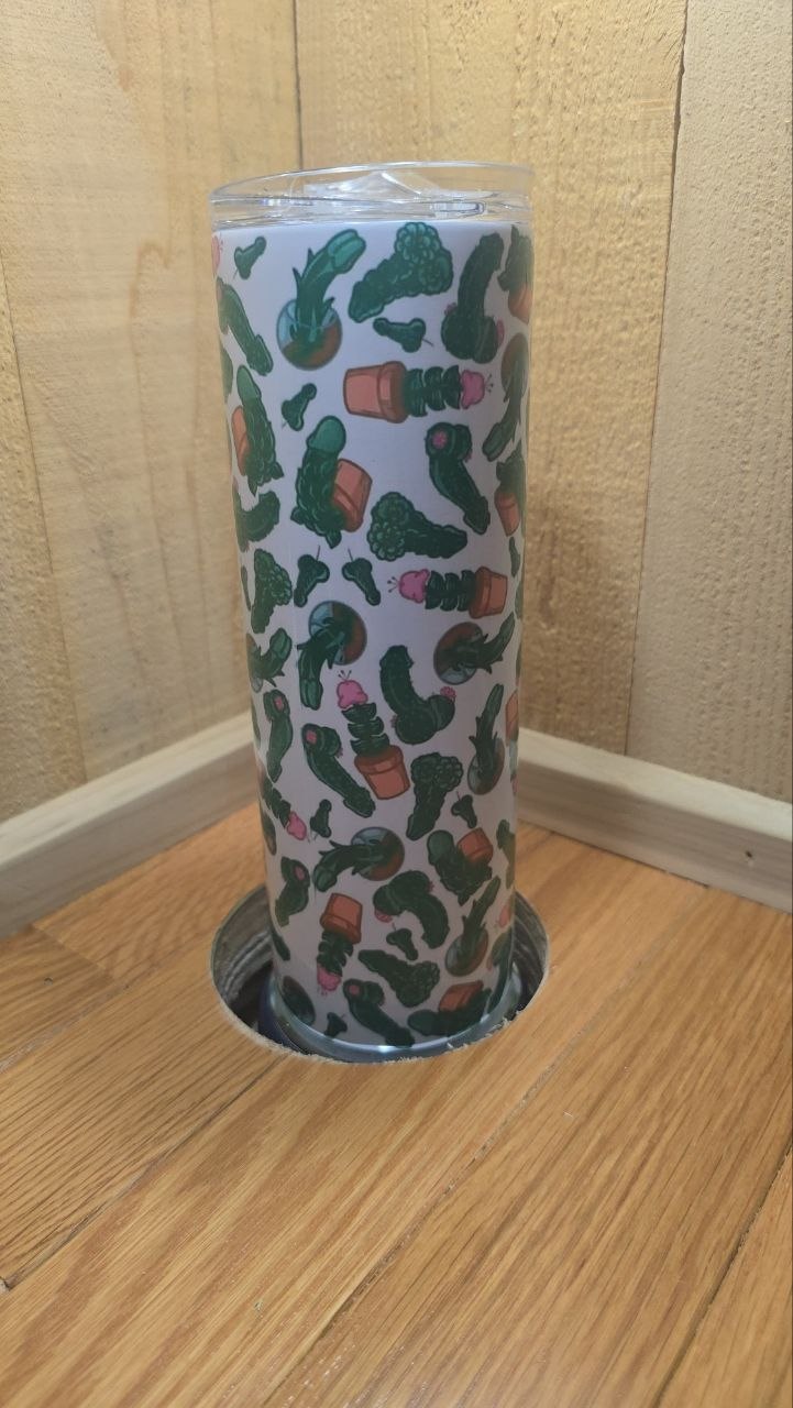 Cocktus Funny Cactus Skinny Tumbler